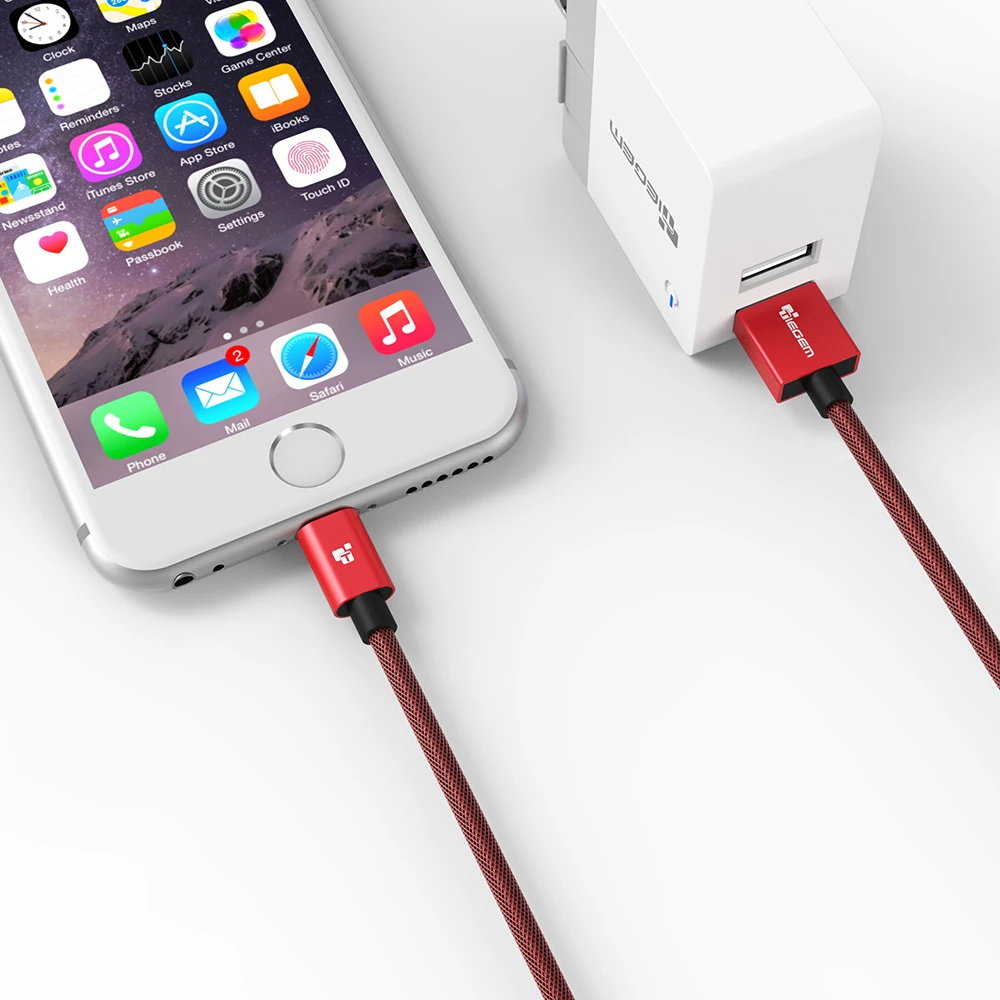 Для iPhone кабель Tiegem Быстрая зарядка данных USB кабель для iPhone 7 6 6s Plus 5 5S SE iPad Air Mini зарядное устройство кабели для мобильных телефонов