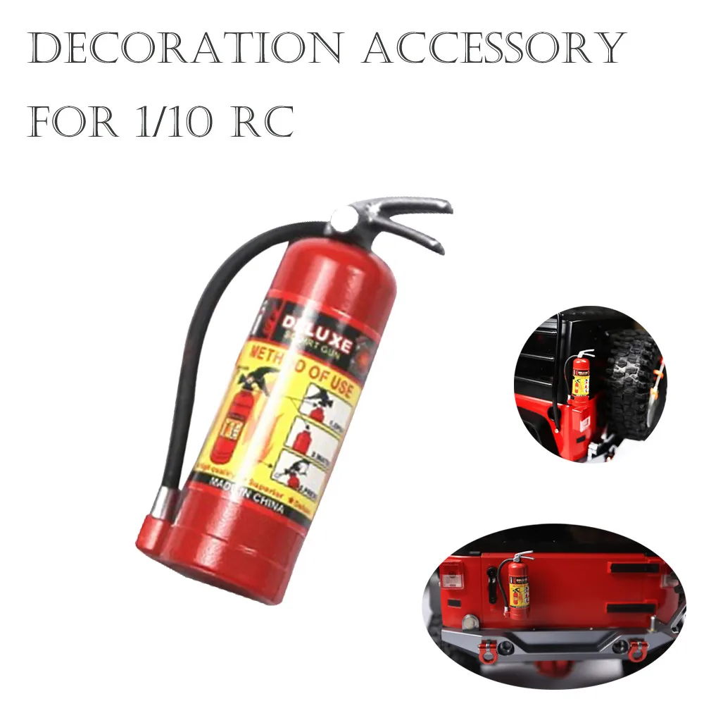 

1/10 RC Crawler Accessory Parts Fire Extinguisher Model For Axial SCX10 TRX4 Fire Extinguisher Model RC Parts Toys for Child D9#
