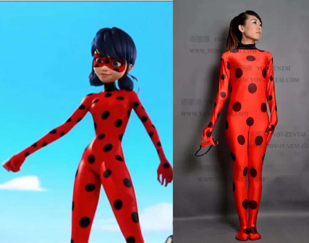 High Quality font b Custom b font font b Made b font Miraculous Ladybug Cosplay Costume