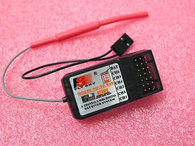 

Hot Sale Factory Direct Fly Sky FS-R6B 2.4Ghz Receiver for FS-TH9X FS-CT6B 9g