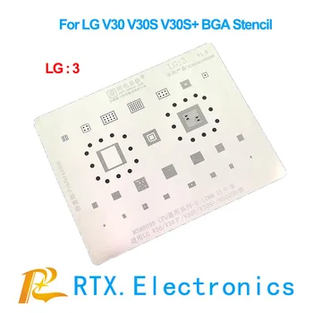 

3pcs/lot For LG G2 G3 G4 G5 G6 V30/H790/V10/H968/LS990/VS986/V30S/VS99/q8/V20/H868 Chipset BGA Reballing solder Template Stencil