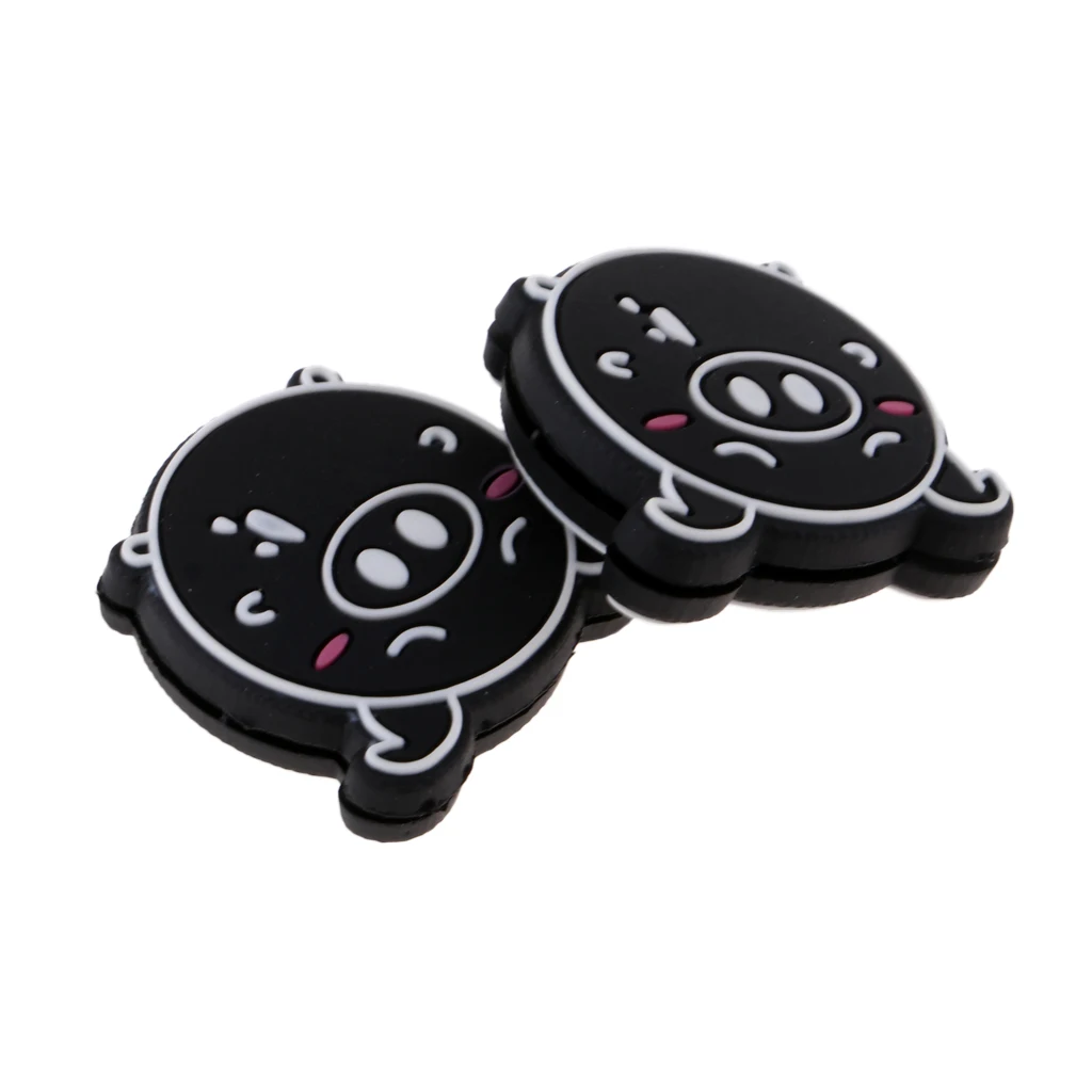 2Pcs/Set Premium Silicone Shock Absorber Vibration Dampeners Shockproof Damper for Tennis Squash Racquet String