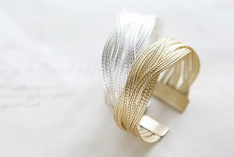 Knitted Twisted Bangle4