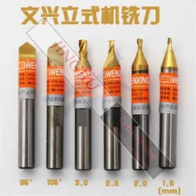WENXING фреза 95 105 градусов, 1,5 мм 2,0 мм 2,5 мм 3,0 мм