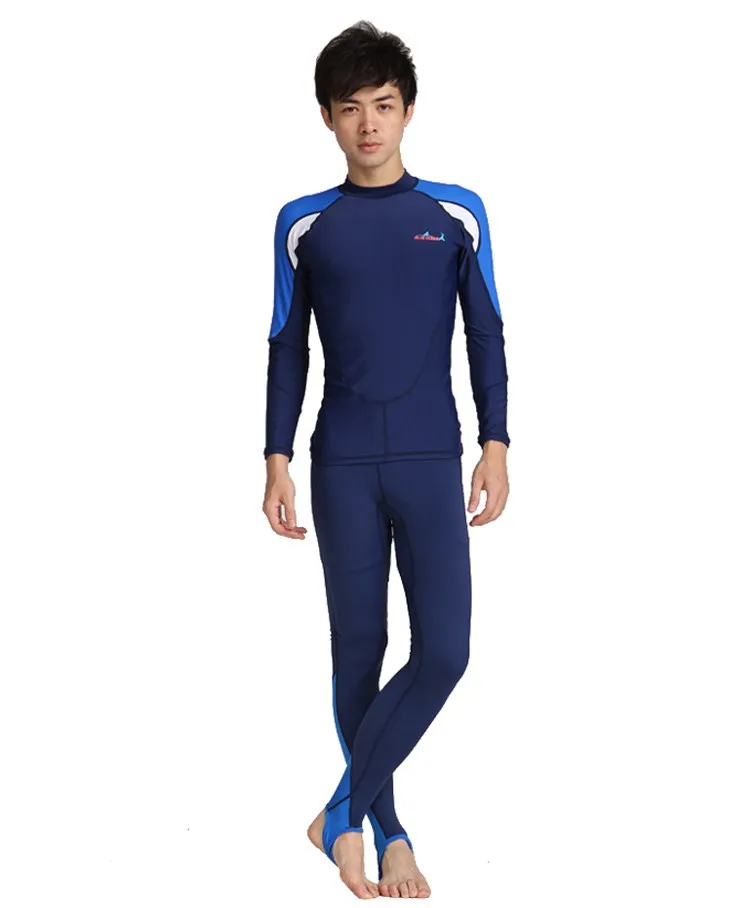 LS-716-6 2 Pieces Diveskin Diving Suit Stinger suits uv protective