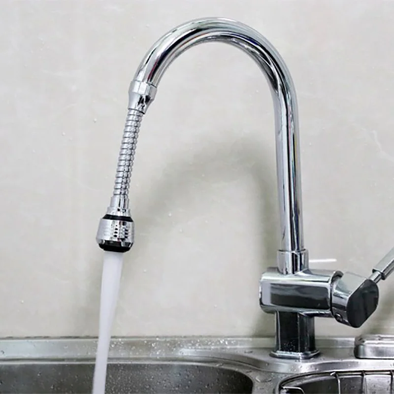

Single Handle Single Control Kitchen Sink bubbler Water Saving Aerator 360 Degrees Rotatable Bubbler Filter Free To Bend Nozzle