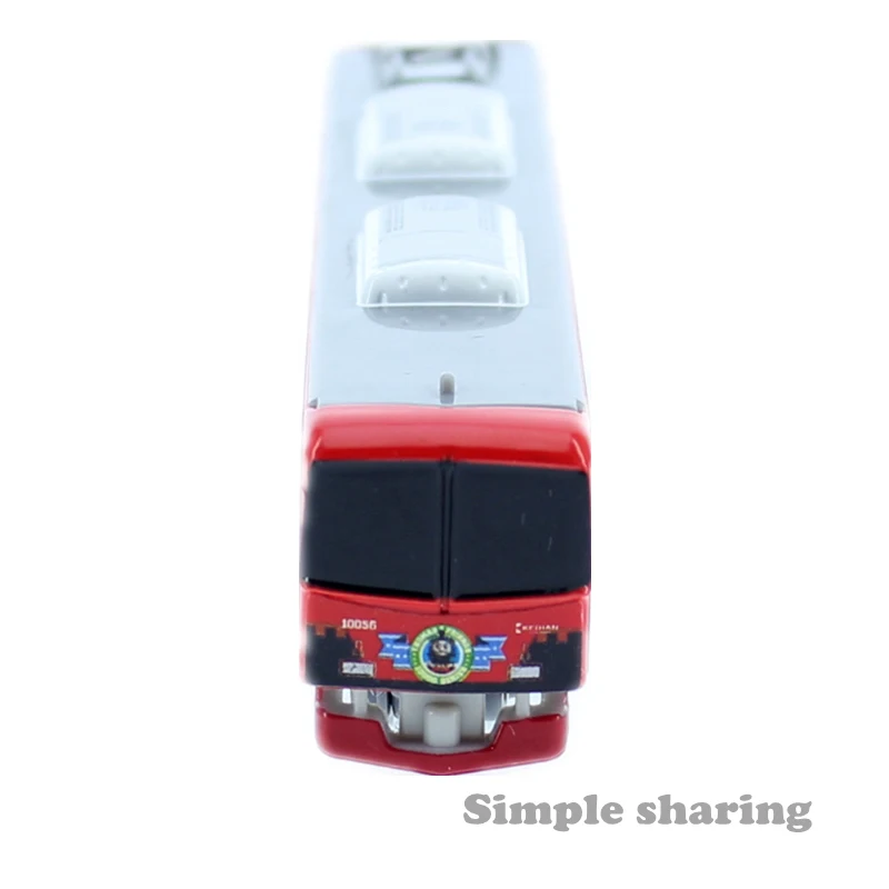 Takara Tomy TOMICA № 124 KEIHAN ж/д Паровозик модель автобуса Комплект аниме Рисунок Литья под