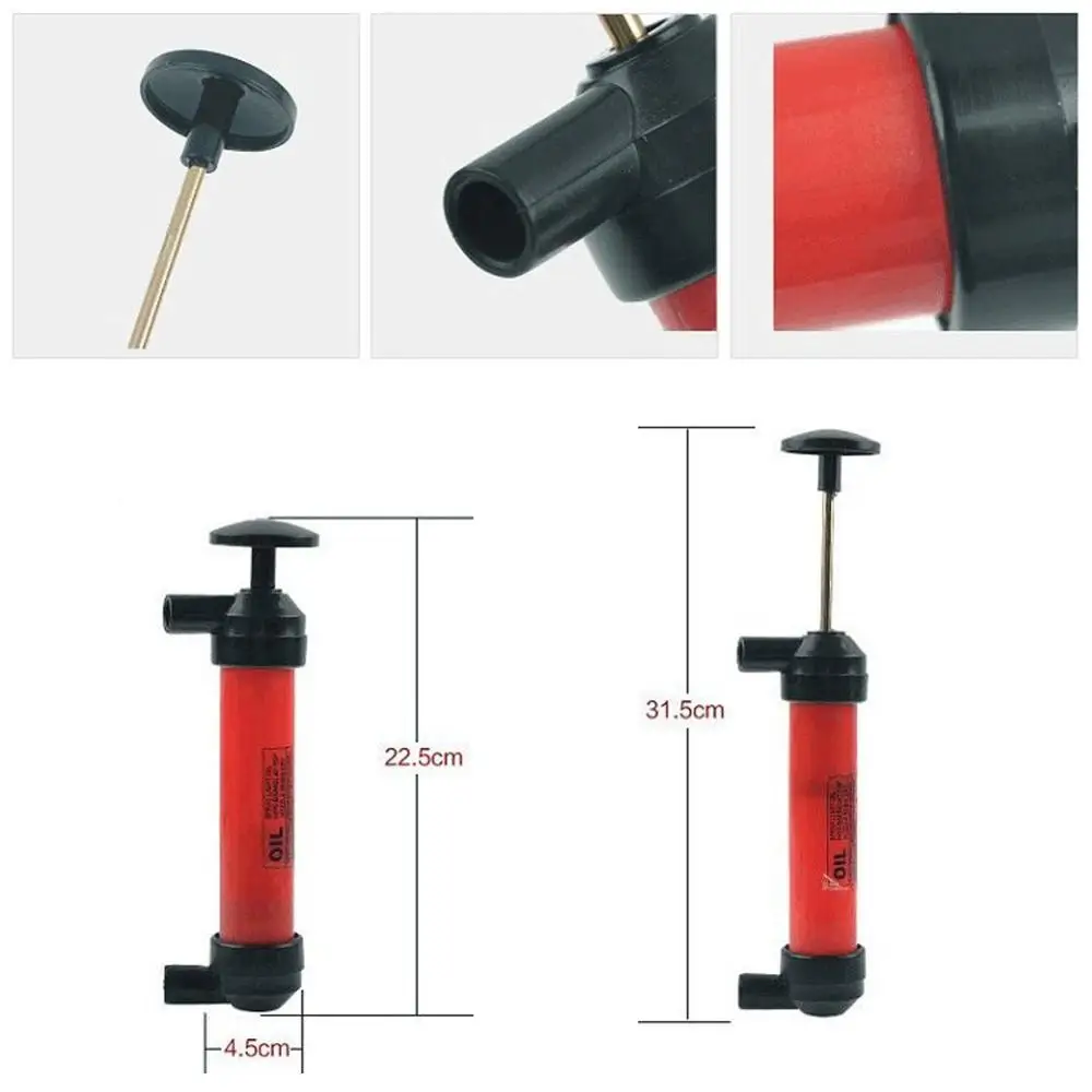 Details about   Hand Manual Car Fuel Oil Fluid Suction Vacuum Extractor Transfer Syringe Pump 