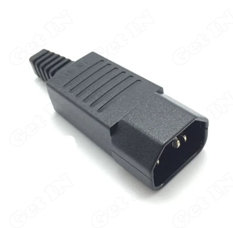 

20PCS-100PCS   3Pins AC Power Charging Connectors 3P AC DC Power Outlet Socket Connectors FOR Moto Car PC Etc