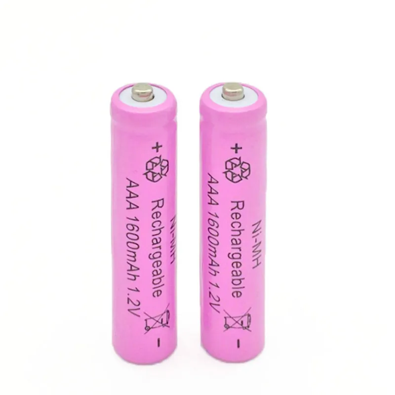 10 шт AAA 1600mAh 1,2 V аккумуляторная батарея Ni-MH батарея 3A аккумуляторная батарея для камеры, игрушки