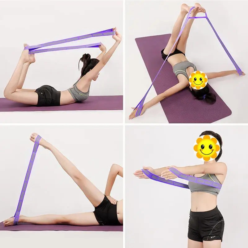 Профессиональная гимнастика для взрослых девочек, латинские тренировочные повязки для пилатеса, йоги, растягивающиеся резинки для фитнеса, эластичные спортивные повязки