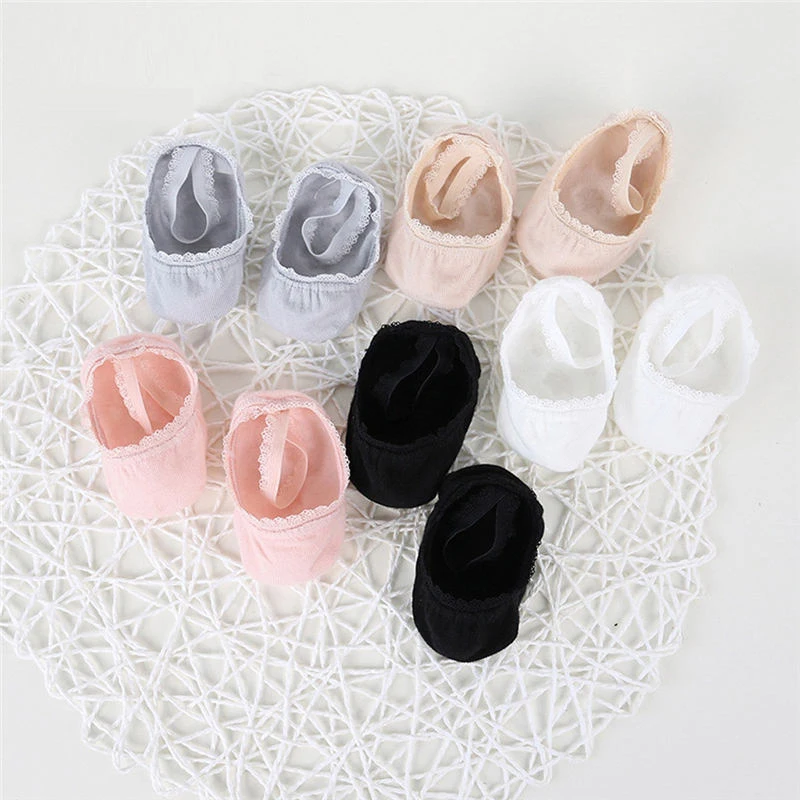 New Arrival soft cotton and comfort Infant Newborn Baby Girl Kids Lace Inside Solid Ankle Socks baby socks cotton B26$ (1)