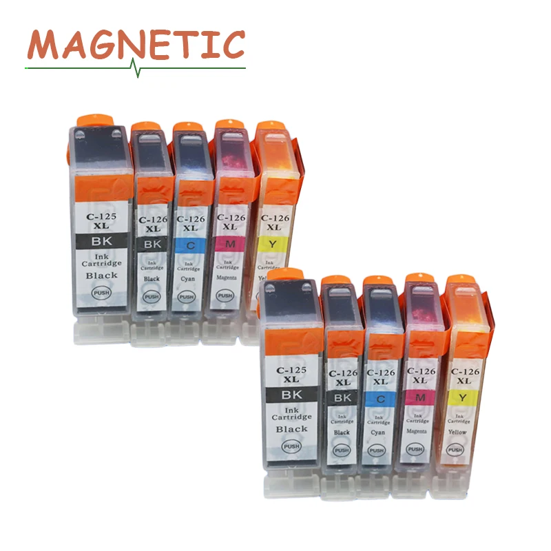 Чернильный картридж для Canon PIXMA IP4810 IP4910 IX6510 MG5210 MG5310 MG6110 MG6210 pgi 125|Чернильные