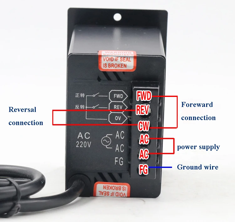 220v AC цифровой Скорость регулятор Скорость Управление блок двигателя круиз Управление 6w до 200w для выбора