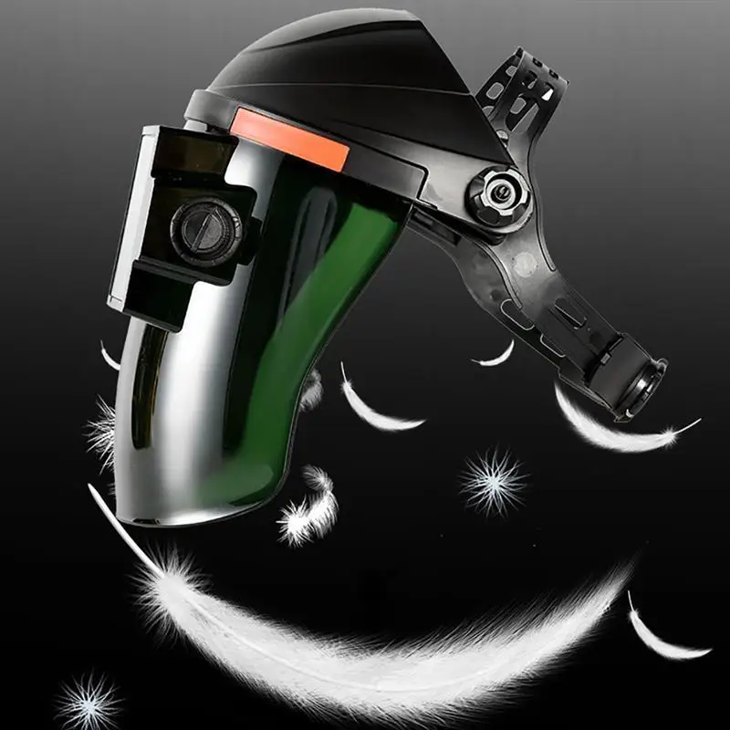 Солнечный автоматический сварочный шлем Сварочная маска на голову аргоновая дуговая сварочная крышка сварочный защитный шлем плоский флип полуспиральный