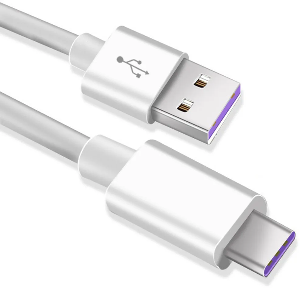 USB نوع-C كابل بيانات 5A سريع كابل شحن الذكور إلى الذكور تنطبق لهواوي ل Xiaomi الهاتف المحمول USB C تمديد كابلات
