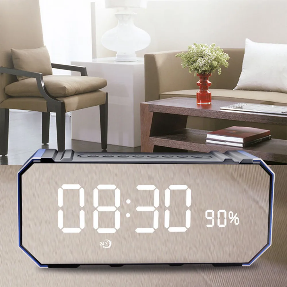 Звуковой сигнал 2019 DG100 Bluetooth динамик карта будильник с дисплеем наружный