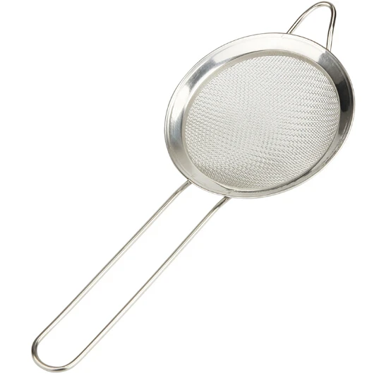 set of 3, New Strainer Tools Stainless Steel Fine Mesh Skimmer Flour