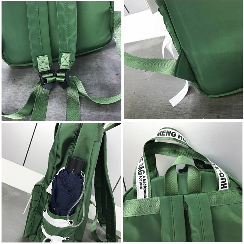 Menghuo Fashion Women Students Backpack for Girls Mochila Feminina Mujer Travel Backpack Women School Bags Bolsa Escolar Bagpack-2