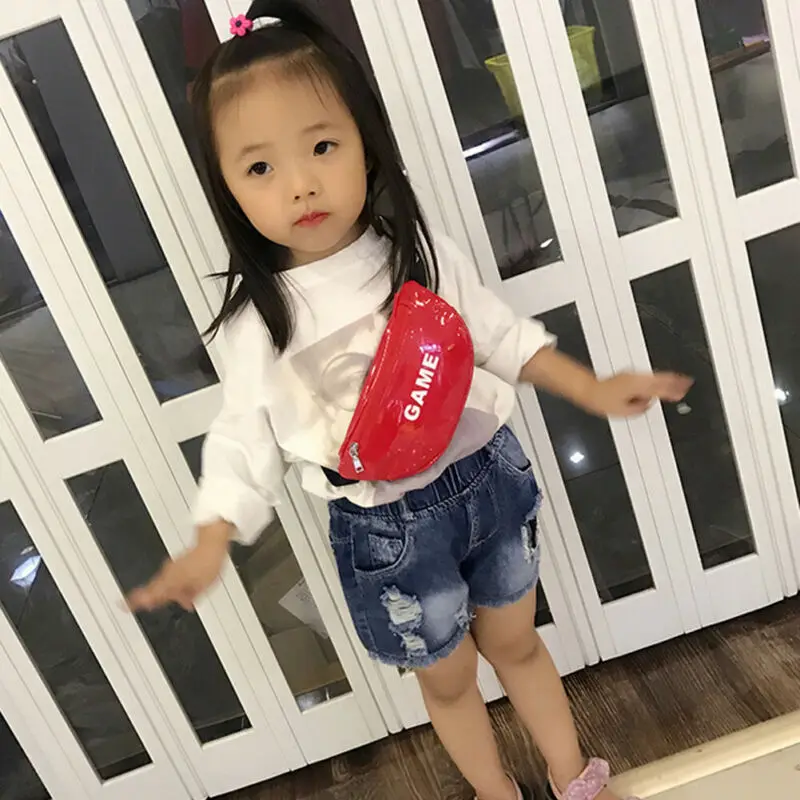 

2019 New Brand Kids Girls PU Leather Cross Body Bags Crossbody Shoulder Messenger Travel Purse Sport Holiday Pouch Belt Wallet
