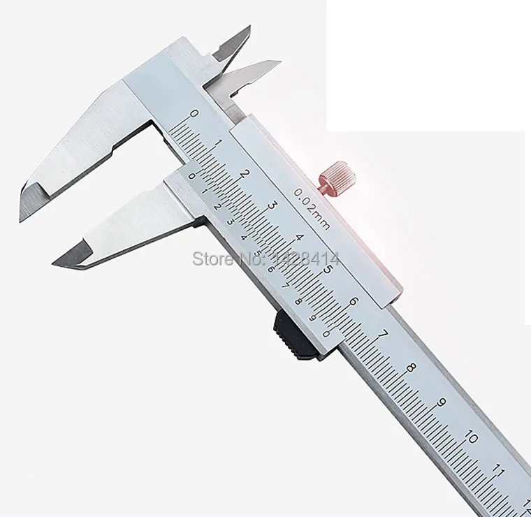 0 150mm/6" High Accuracy High Quality Hardened Stainless Steel 4 Way Vernier Caliper Gauge
