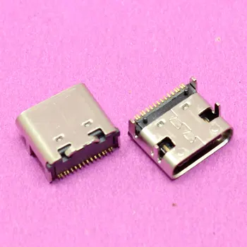 

YuXi USB 3.1 Type-C 12pin female connector For Mobile Phone Charging port Charging Socket Tow feet plug