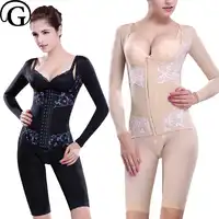 PRAYGER Recovery Body Compression Shapewear Medical Slimming Belly Lift Breast Shapers Control Thigh Corset