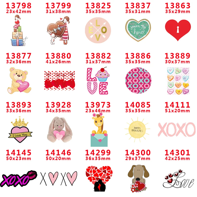 

Free shipping 30 pcs planar resin valentine's day resin pr13798