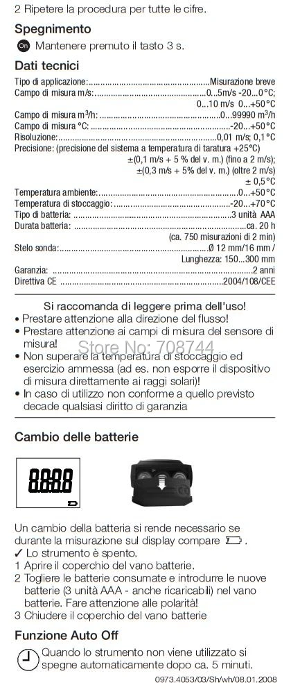 Testo 405-V1 2