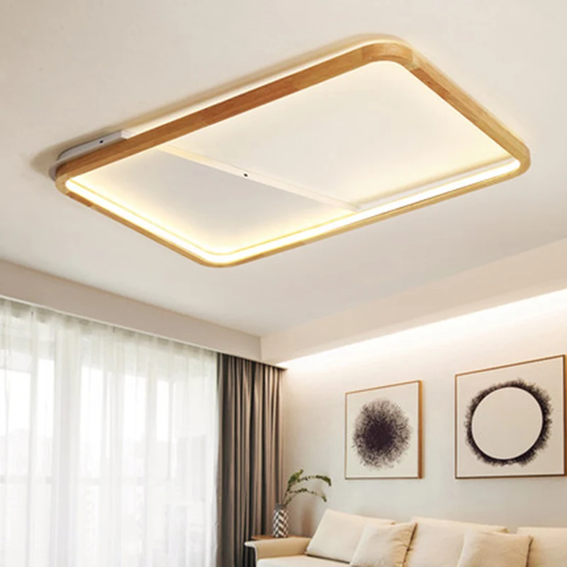 

Ceiling light lobby creative hotel bar simple bedroom fixtures Overhead home dimming remote control Modern led ceiling lamp