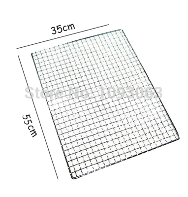 Открытый гриль инструмент из нержавеющей стали барбекю сетка Гофрированная сетка