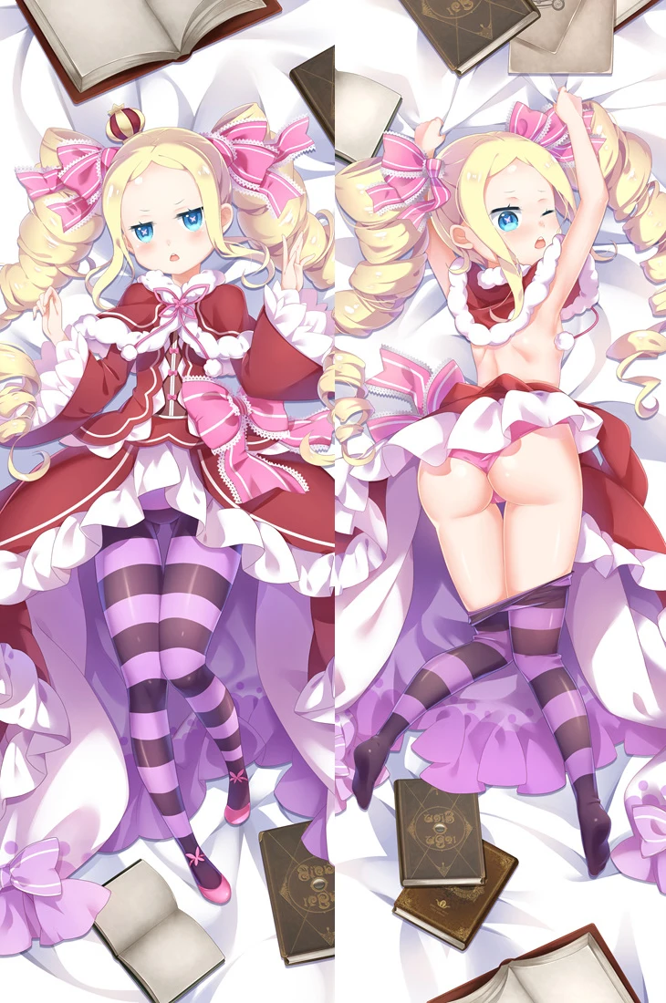 Аниме Re Zero kara Hajimeru Isekai Seikatsu персонажи сексуальная девушка Беатрис и ОЗУ|body