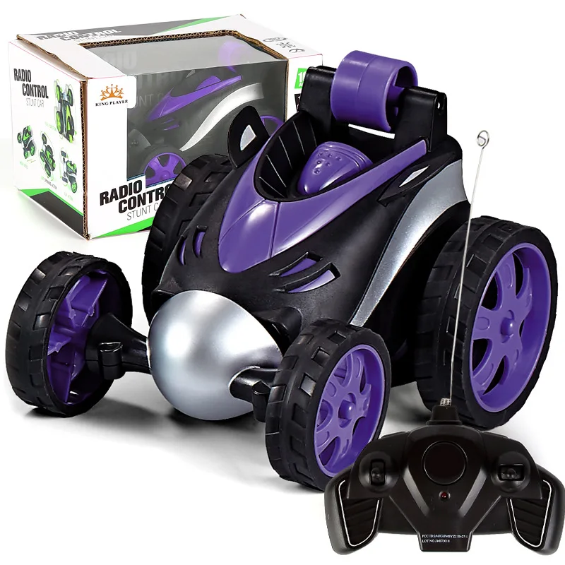 Funny Mini RC Car Remote Control Toy Stunt Car Monster Truck Radio Electric Dancing Drift Model Rotating Wheel Vehicle Motor
