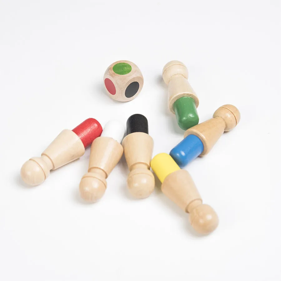 Montessori Kids Toy Baby Wooden Memory Developing Compete Chess Learning Educational Preschool training Brinquedos Juguets