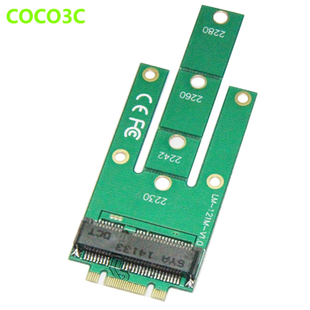 Адаптер NGFF на mSATA разъем M.2 B + M для mini PCIe SATA SSD интерфейсная карта конвертер|mini pcie