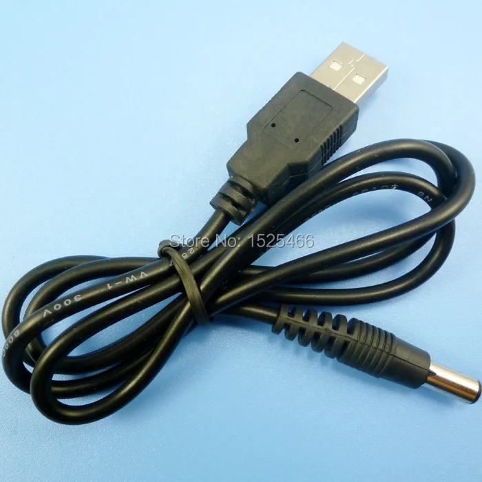 

TB261 USB to DC5.5 5.5 x2.1mm 5.5 2.1 Wire Connector DC Plug Supply Socket Power Cable for 5V to 12V Voltage DC converter module