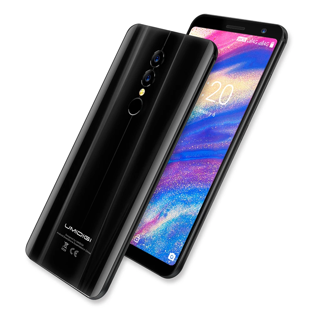 

UMIDIGI A1 PRO 4G Mobile Phone Android 8.1 Face ID Smartphone MT6739 3GB+16GB 3150mAh 13MP+5MP smartphone