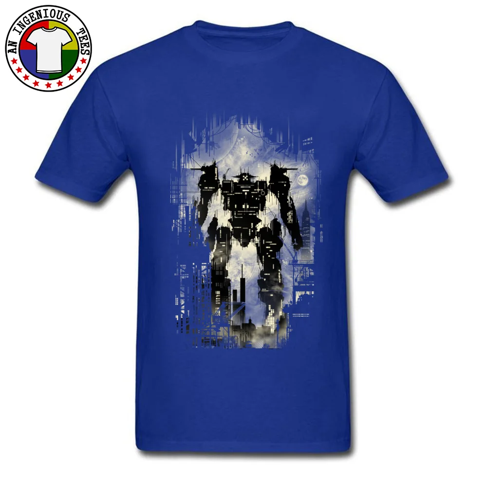 The Builder Printed On Tops T Shirt Short Sleeve for Men Pure Cotton Summer/Autumn Crew Neck T Shirt Design Sweatshirts Funny The Builder blue