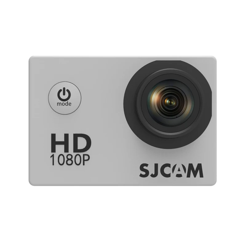 Оригинальная Спортивная Экшн-камера SJCAM SJ4000 2,0 дюймов HD 1080P для дайвинга 30 м Водонепроницаемая мини видеокамера для экстремальных видов спорта SJ 4000 Cam - Цвет: Серебристый