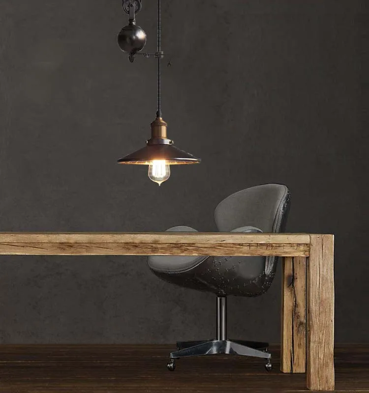Kitchen Rise Fall Pulley Pendant Lights Edison Pendant Lamp