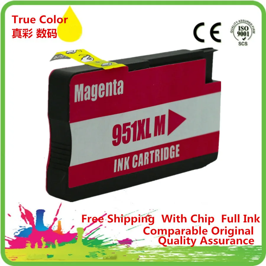 Сменный чернильный картридж 950 951 XL для 950XL 951XL hp950xl hp951xl hp950 hp951 Officejet pro 8100 8610 8620 8630