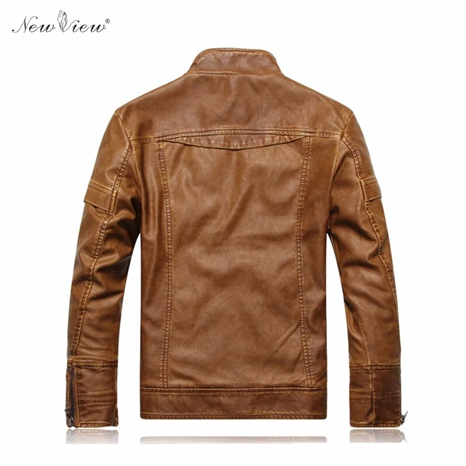 jaqueta de couro masculino