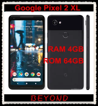

Google Pixel 2 XL 2XL Original Unlocked GSM LTE Android Mobile phone 6.0'' 12.2MP Octa Core RAM 4GB ROM 64GB AMOLED Fingerprint