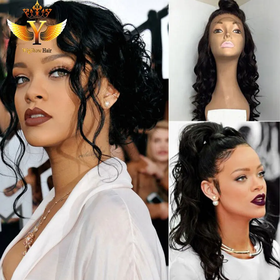 Wet and Wavy Full Lace Wigs Black Women 100% Indian