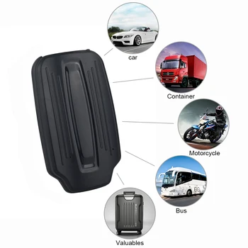 

Real-time Vehicle Tracking Device Car Vehicle GPS Tracker Locator LK209A with Strong Magnet Chargeable 6000mAh 70 days Standby