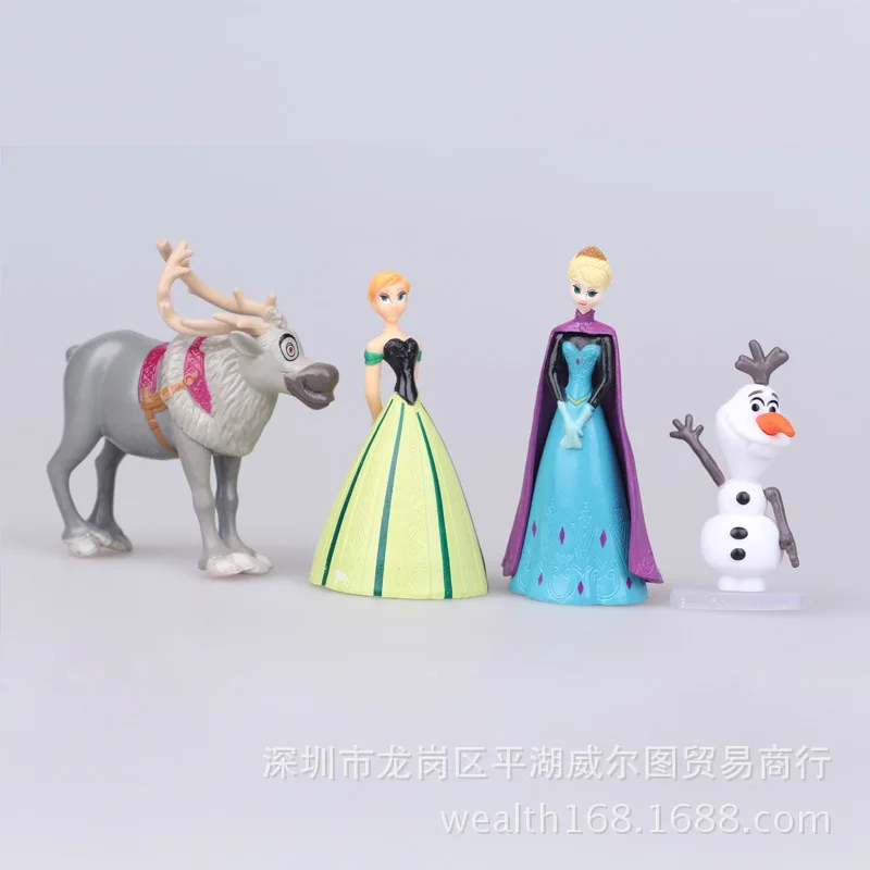 Disney 8 Pcs Snow and Ice 5-9 Cm Queen Frozen Princess Dolls Elsa Anna Snowman Cake Decoration Doll Set for Kids Birthday Gift Disney 8 Pcs Snow and Ice 5-9 Cm Queen Frozen Princess Dolls Elsa Anna Snowman Cake Decoration Doll Set for Kids Birthday Gift
