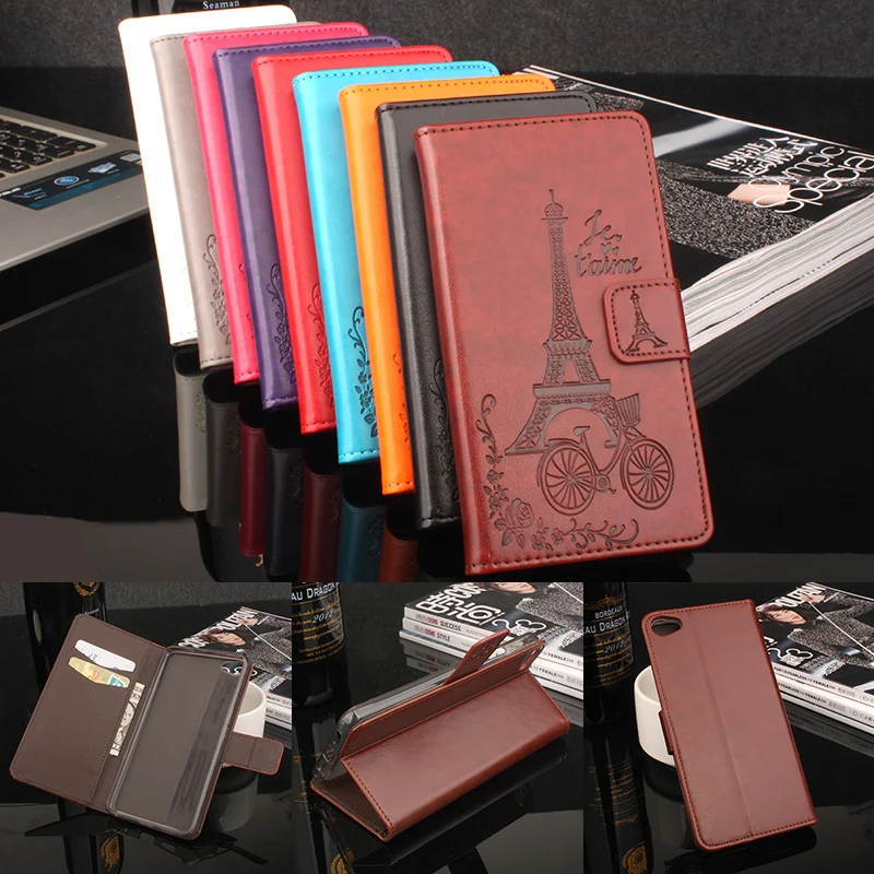 

For MEILAN U20 Phone Case Folio Flip Premium Pattern PU Leather Wallet Case with Cash and Card Slots