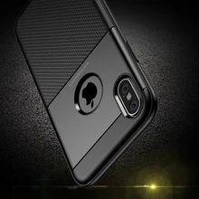 

Silicone Phone case for iphone XS Max iphone 7 8 Plus 6plus Soft Hard Coque Cover For iphone 6 6s plus iphone XR X 10 Armor Case