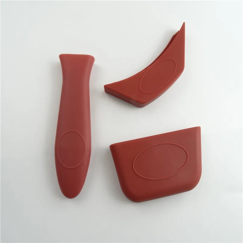Home Goods three Pack Silicone Pot Handle Covers Silicone Pan Handle