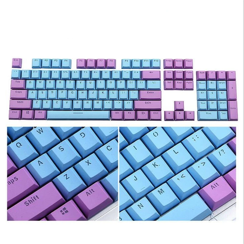 DIY PBT клавишная крышка s Различные цвета на выбор для Cherry MX клавиш механическая клавиатура клавишная крышка переключатели 104 клавишная накладка США Раскладка